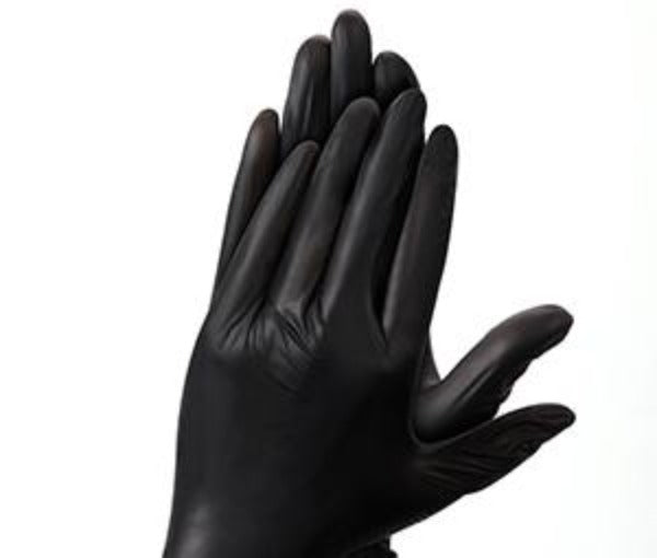 JMU Disposable Nitrile Examination Gloves Black XS/S/M/L/XL 200Pcs/Box - JMU DENTAL