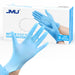 JMU Nitrile Exam Gloves Blue Powder Free 4 Mil XS/S/M/L 200Pcs/Box - JMU DENTAL INC