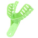 JMU Disposable Dental Impression Trays Green Perforated 12Pcs/Bag - JMU Dental