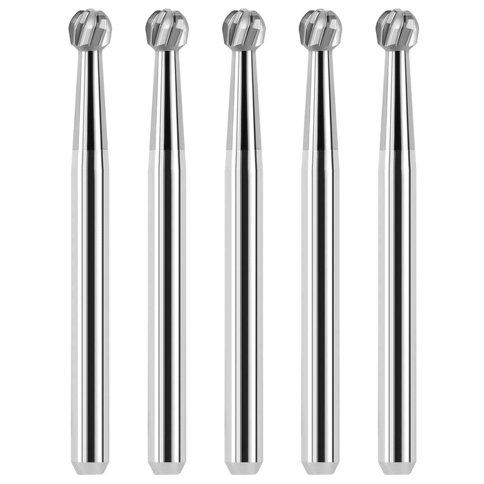 JMU Carbide Burs FG, Round, 5/pk