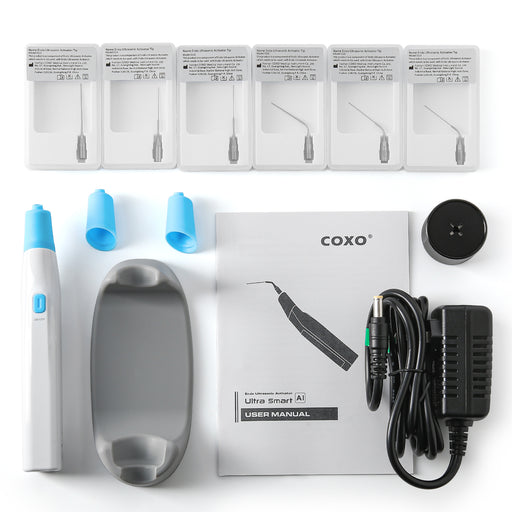 COXO Endo Ultrasonic Activator Auto Frequency Adjustment Built-in LED Light #ULTRA SMART AI - JMU DENTAL INC