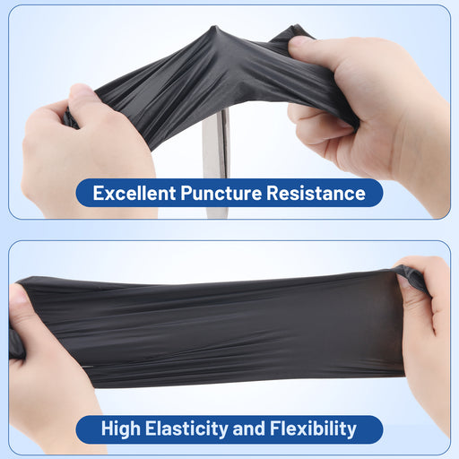 JMU Disposable Nitrile Exam Gloves Black Powder Free 4 Mil XS/S/M/L/XL 200Pcs/Box - JMU DENTAL INC