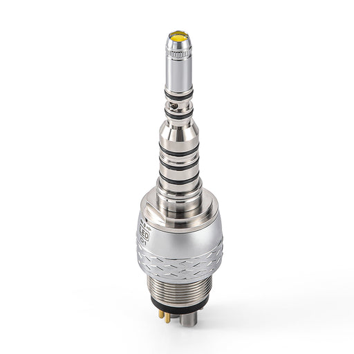 COXO Fiber-optic Quick Coupling of High-speed Air Turbine Handpiece CX207-G 6-hole Coupler - JMU DENTAL INC