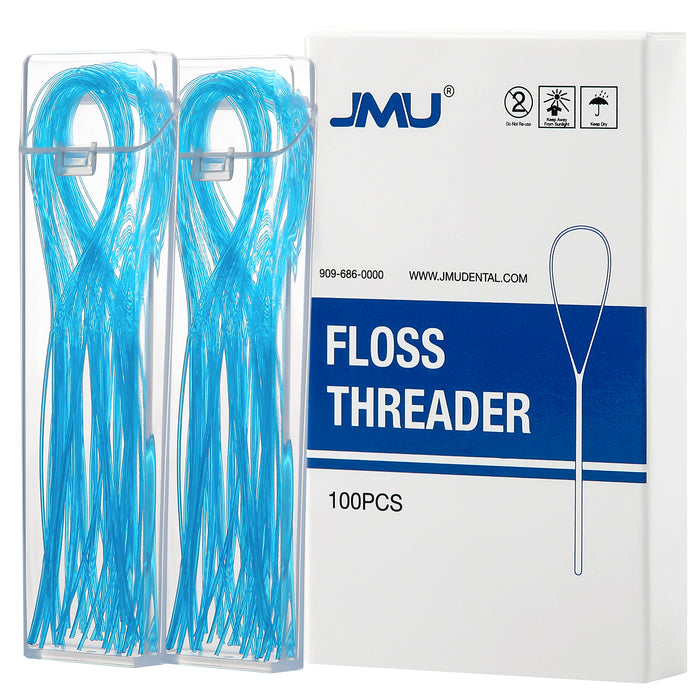 JMU Floss Threader for Braces Bridges Implants - JMU DENTAL INC