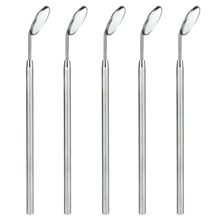 JMU Dental Mirror with Octagonal/ Unique Hollow Handle Stainless Steel 1pc/pack - JMU DENTAL INC