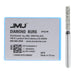 JMU Diamond Burs FG Super Coarse Flat End Cylinder 5/Pk - JMU DENTAL INC