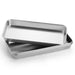 JMU Dental Flat Tray SL 304 Stainless Steel 8.7"x4.5"x0.9" 4PCS/Bag - JMU DENTAL INC