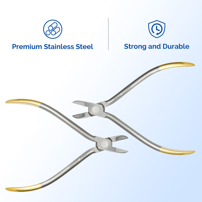 JMU Ligature Cutters Stainless Steel 1pc/pack - JMU DENTAL INC