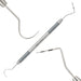 JMU Probe Double Ended Stainless Steel 1pc/pack - JMU DENTAL INC