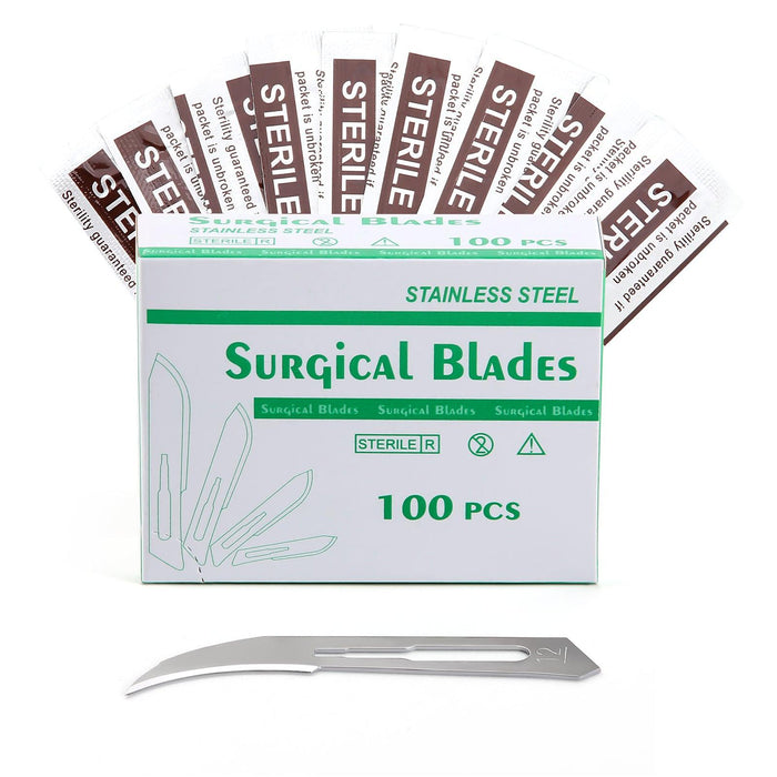 JMU Dental Surgical Blade #12 Stainless Steel 100pcs/box