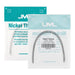 JMU Nickel Titanium Archwire Ovoid Rectangular 10/Pk - JMU DENTAL INC