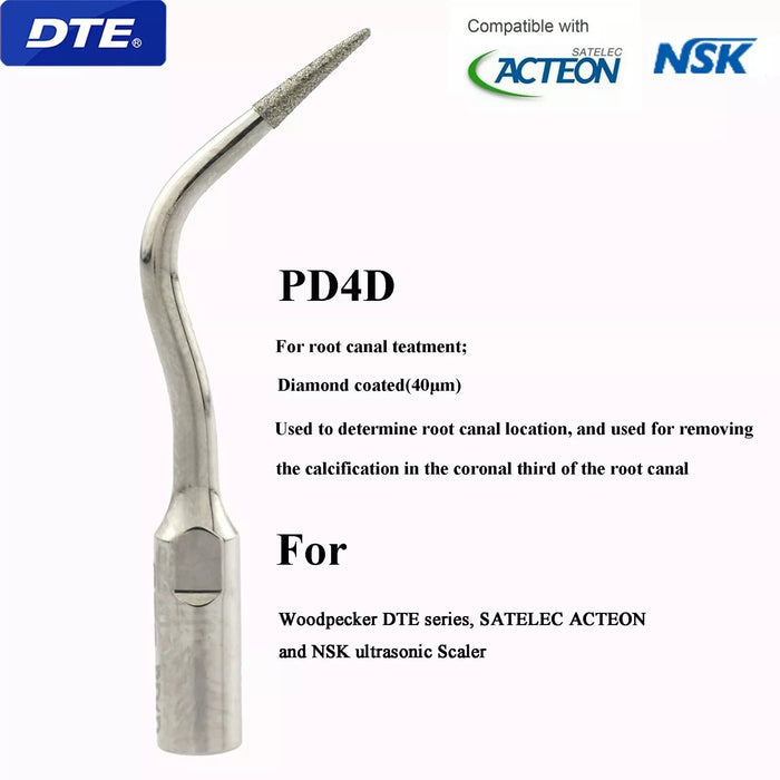 Woodpecker PD4D Ultrasonic Scaler DTE Tips 5pcs/Set