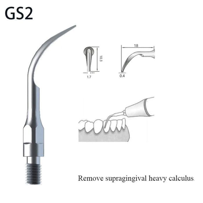 Woodpecker GS2 Ultrasonic Scaler Tips 5pcs/Set