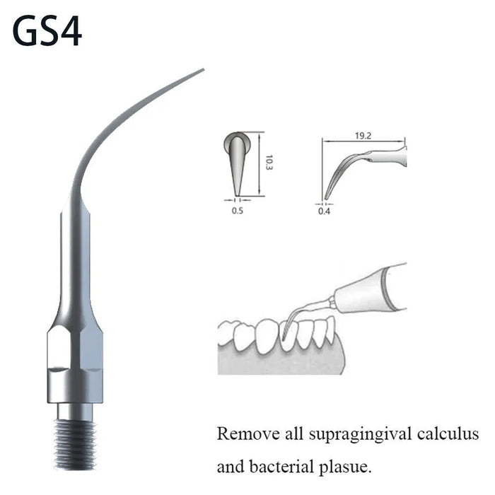 Woodpecker GS4 Ultrasonic Scaler Tips 5pcs/Set