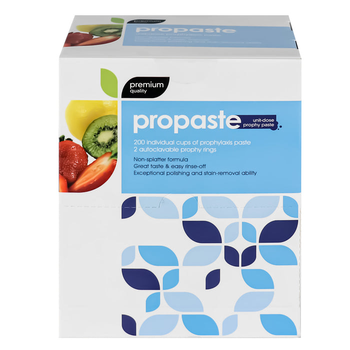 ProPaste Prophy Paste Cups 200 Units with 2 Plastic Autoclavable Prophy Rings - JMU DENTAL INC