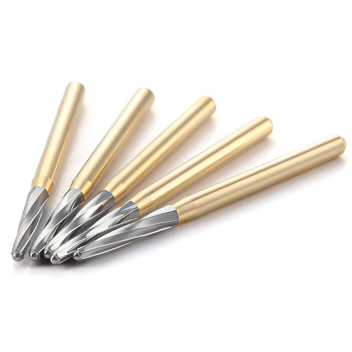 JMU Safe End Carbide Burs 25mm FG SURG #152 5/Pk