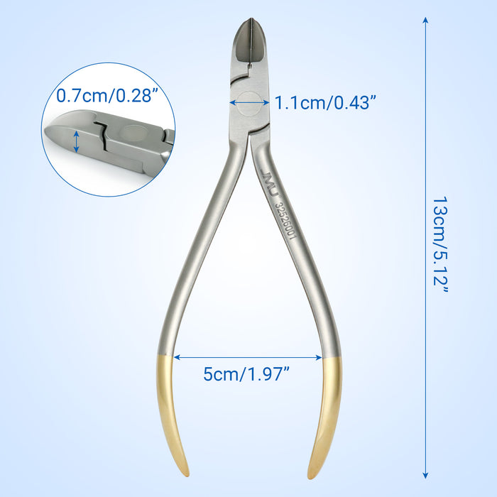 JMU Ligature Cutters Stainless Steel 1pc/pack - JMU DENTAL INC