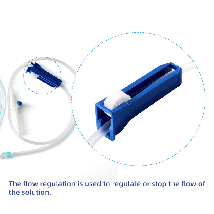 JMU Dental Disposable Implant Irrigation Tubing Universal Type EO Gas Sterilized - JMU DENTAL INC