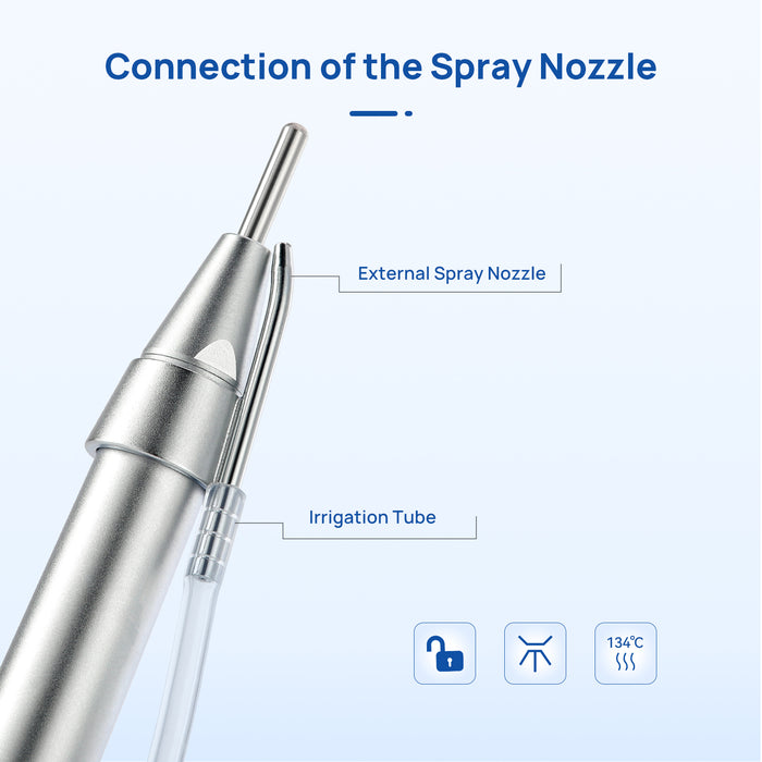 COXO CX235-2S Low-speed Handpiece, 1:1 External, Straight Handpiece, Surgical Operation, 20¡ Straight Head, Max.40,000rpm.  #S-2S
