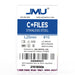 JMU HAND USE FILES, C+FILES, Stainless Steel, 6pcs/Pk - JMU Dental