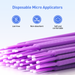 JMU Disposable Micro Applicator Brush Microbrush 400/Box - JMU DENTAL INC