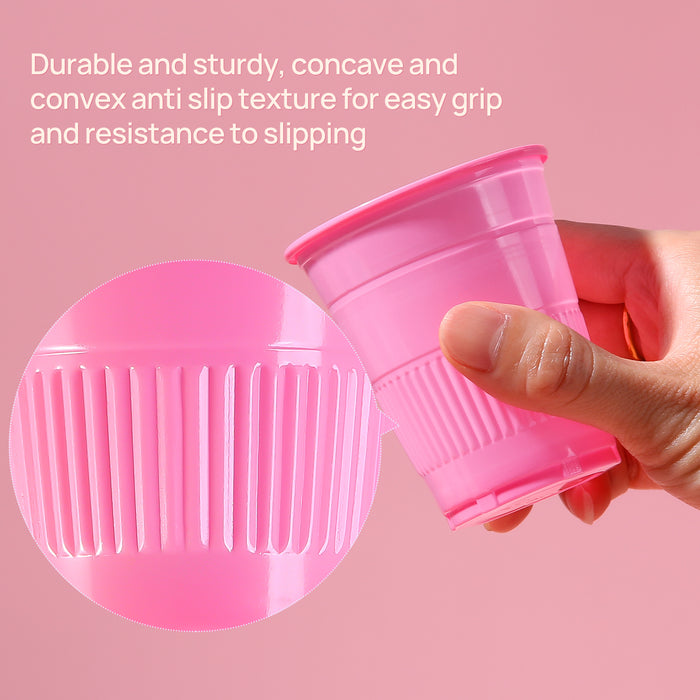 Dental Plastic Disposable 5oz Drinking Cup PINK