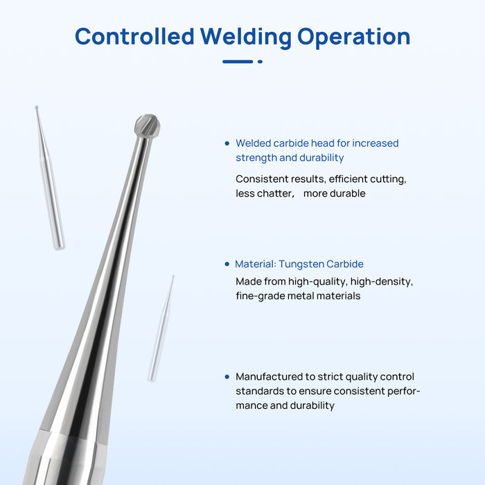 JMU Carbide Burs FG Round 5/Pk