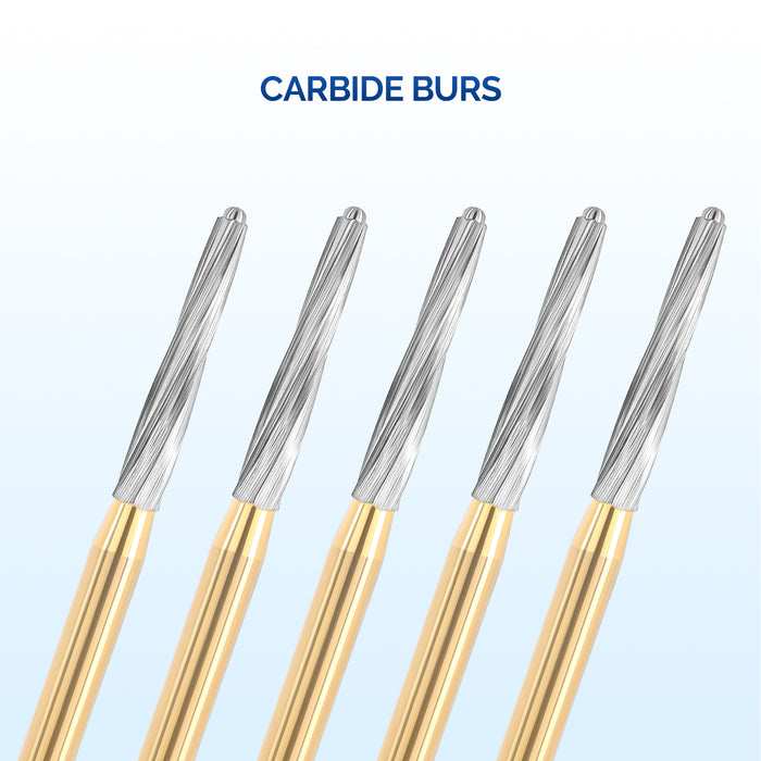 JMU Safe End Carbide Burs 25mm FG SURG #152 5/Pk