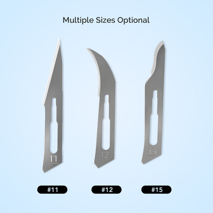 JMU Dental Sterile Surgical Blade Stainless Steel 100Pcs/Box - JMU DENTAL INC