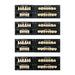 JMU Dental Acrylic Resin Denture Teeth 112Pcs- - JMU DENTAL INC