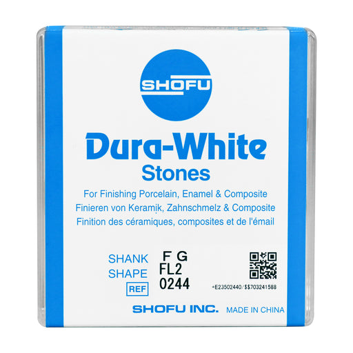 Shofu Dura-White Stones 12PK/Set - JMU DENTAL INC