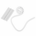 JMU Dental Coiled Saliva Ejectors Each Bag with 3 Adaptors 100pcs/Bag - JMU DENTAL INC