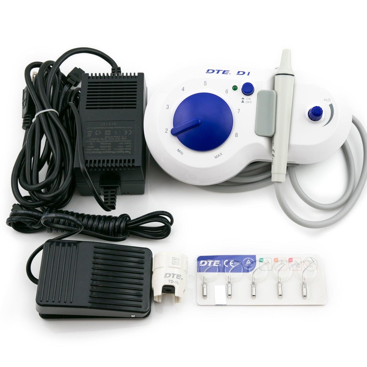 Woodpecker Dte D1 Ultrasonic Piezo Scaler 5 Tips Scaling Perio — Jmu Dental