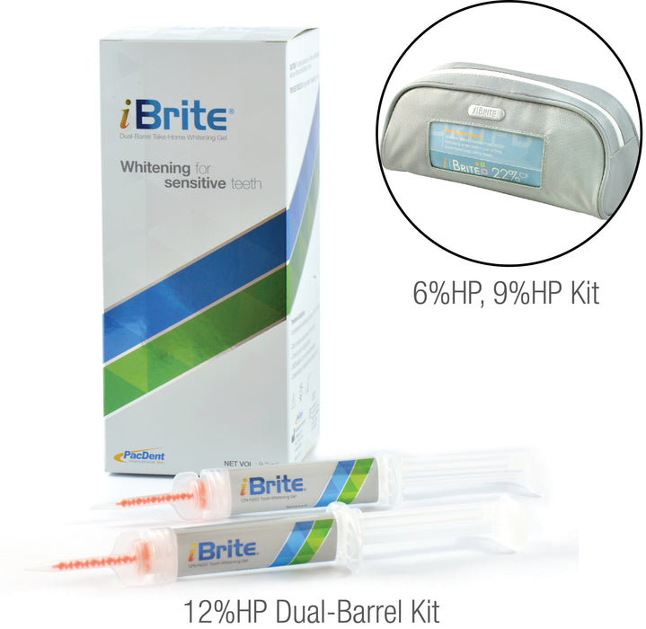 iBrite 9% H2O2 Tooth Whitening Take-Home Kit Gel-Type