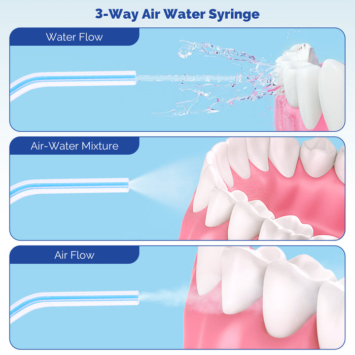 JMU Disposable Air Water Syringe Tips Mixed Colors 250/Pack - JMU DENTAL INC