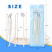 JMU Disposable Dental Examination Instrument Kit Dental Mirror Tweezers Probe 20Sets/Pack - JMU DENTAL INC