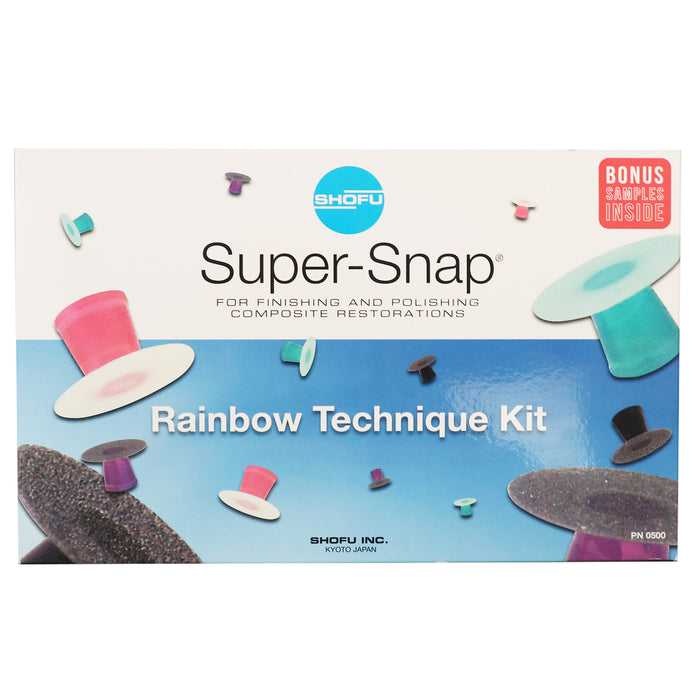 Shofu Super-Snap Rainbow Technique Kit - JMU DENTAL INC