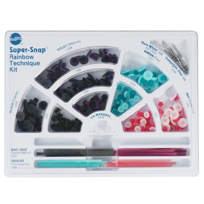 Shofu Super-Snap Rainbow Technique Kit - JMU DENTAL INC