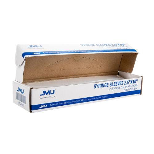 JMU Disposable Dental 3-Way Air Water Syringe Sleeves Clear Plastic Protective Cover 500/Box - JMU DENTAL INC