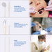 JMU Disposable Dental Examination Instrument Kit Dental Mirror Tweezers Probe 20Sets/Bag