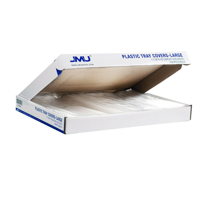 JMU Disposable Dental Plastic Tray Cover Size E Large 500/Box