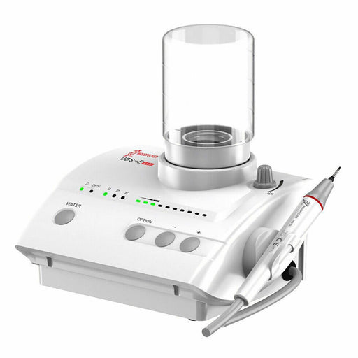 Woodpecker Dental UDS-E LED Ultrasonic Pizeo Scaler 8 Tips 2 Water Bottles Scaling+Perio+Endo Auto Water Supply Functions- JMU DENTAL INC