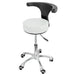 JMU Dental Backrest Rolling Stool Dentist Exam Chair Adjustable Height - JMU DENTAL INC