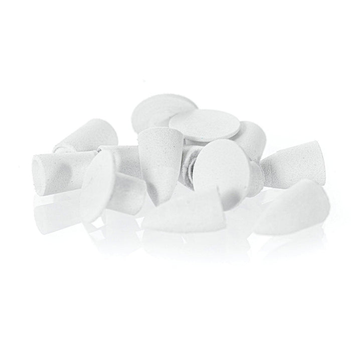 Microdont Dental Rubber Polishing Bur Kit- Speedygloss (White Stone) 18Pcs - JMU DENTAL INC