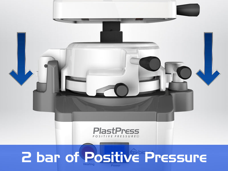 BIOART Dental 110V Vacuum Forming Machine PLASTPRESS Possitive Pressure - JMU DENTAL INC