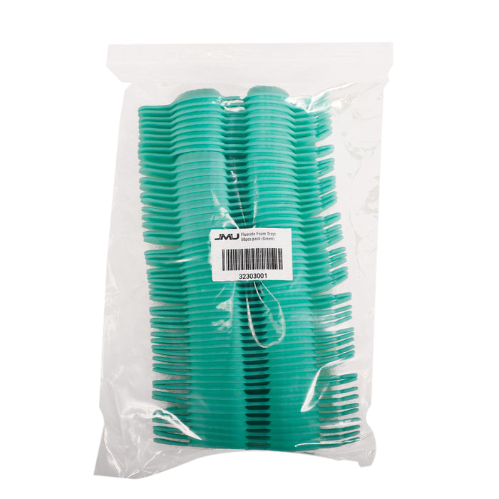 JMU Disposable Dental Fluoride Foam Trays 50Pcs/Bag - JMU DENTAL INC