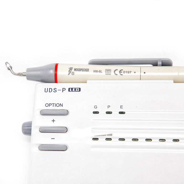 Woodpecker Dental UDS-P LED Ultrasonic Pizeo Scaler 6 Tips EMS HW-5L Handpiece Scaling+Perio+Endo - JMU DENTAL INC